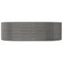 Jardinera arriate acero recubrimiento polvo gris 212x140x68 cm de vidaXL, Maceteros y jardineras - Ref: Foro24-319094, Precio...