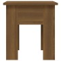 Mesa de centro madera de ingeniería marrón roble 40x40x42 cm de vidaXL, Mesas de centro - Ref: Foro24-813073, Precio: 24,58 €...