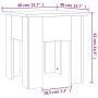 Mesa de centro madera de ingeniería marrón roble 40x40x42 cm de vidaXL, Mesas de centro - Ref: Foro24-813073, Precio: 24,58 €...