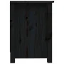 Mueble de TV de madera maciza de pino negro 103x36,5x52 cm de vidaXL, Muebles TV - Ref: Foro24-814573, Precio: 77,92 €, Descu...