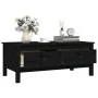 Mesa de centro de madera maciza de pino negro 100x50x40 cm de vidaXL, Mesas de centro - Ref: Foro24-814608, Precio: 118,99 €,...
