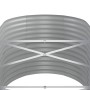Jardinera arriate acero recubrimiento polvo gris 440x80x68 cm de vidaXL, Maceteros y jardineras - Ref: Foro24-318969, Precio:...
