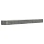 Jardinera arriate acero recubrimiento polvo gris 512x80x36 cm de vidaXL, Maceteros y jardineras - Ref: Foro24-318939, Precio:...
