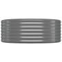 Jardinera arriate acero recubrimiento polvo gris 507x100x36 cm de vidaXL, Maceteros y jardineras - Ref: Foro24-319009, Precio...
