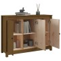 Aparador de madera maciza de pino marrón miel 100x35x74 cm de vidaXL, Aparadores - Ref: Foro24-814562, Precio: 102,83 €, Desc...