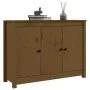 Aparador de madera maciza de pino marrón miel 100x35x74 cm de vidaXL, Aparadores - Ref: Foro24-814562, Precio: 101,87 €, Desc...