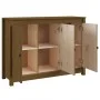 Aparador de madera maciza de pino marrón miel 100x35x74 cm de vidaXL, Aparadores - Ref: Foro24-814562, Precio: 101,87 €, Desc...
