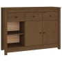 Aparador de madera maciza de pino marrón miel 100x35x74 cm de vidaXL, Aparadores - Ref: Foro24-814557, Precio: 194,58 €, Desc...