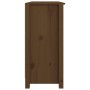 Aparador de madera maciza de pino marrón miel 100x35x74 cm de vidaXL, Aparadores - Ref: Foro24-814557, Precio: 194,58 €, Desc...