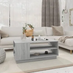 Mesa de centro madera de ingeniería gris Sonoma 102x55x43 cm de vidaXL, Mesas de centro - Ref: Foro24-813084, Precio: 67,20 €...