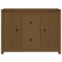 Aparador de madera maciza de pino marrón miel 100x35x74 cm de vidaXL, Aparadores - Ref: Foro24-814567, Precio: 109,37 €, Desc...