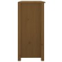 Aparador de madera maciza de pino marrón miel 100x35x74 cm de vidaXL, Aparadores - Ref: Foro24-814567, Precio: 109,37 €, Desc...