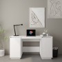 Escritorio madera maciza de pino blanco 140x50x75 cm de vidaXL, Escritorios - Ref: Foro24-814325, Precio: 160,95 €, Descuento: %