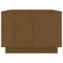 Mesa de centro madera maciza de pino marrón miel 80x50x35 cm de vidaXL, Mesas de centro - Ref: Foro24-814442, Precio: 76,56 €...