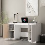 Escritorio madera maciza de pino blanco 140x50x75 cm de vidaXL, Escritorios - Ref: Foro24-814325, Precio: 160,95 €, Descuento: %