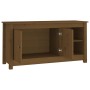 Mueble de TV madera maciza de pino marrón miel 103x36,5x52 cm de vidaXL, Muebles TV - Ref: Foro24-814592, Precio: 100,16 €, D...
