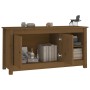 Mueble de TV madera maciza de pino marrón miel 103x36,5x52 cm de vidaXL, Muebles TV - Ref: Foro24-814592, Precio: 100,16 €, D...