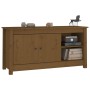 Mueble de TV madera maciza de pino marrón miel 103x36,5x52 cm de vidaXL, Muebles TV - Ref: Foro24-814592, Precio: 100,16 €, D...
