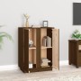 Aparador de madera maciza de pino marrón miel 60x35x80 cm de vidaXL, Aparadores - Ref: Foro24-814492, Precio: 70,51 €, Descue...