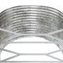 Jardinera de acero recubrimiento en polvo gris 554x100x68 cm de vidaXL, Maceteros y jardineras - Ref: Foro24-319087, Precio: ...