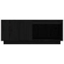 Mesa de centro madera maciza de pino negro 100x101x40,5 cm de vidaXL, Mesas de centro - Ref: Foro24-814523, Precio: 208,80 €,...