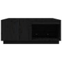 Mesa de centro madera maciza de pino negro 100x101x40,5 cm de vidaXL, Mesas de centro - Ref: Foro24-814523, Precio: 208,80 €,...