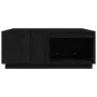 Mesa de centro madera maciza de pino negro 100x101x40,5 cm de vidaXL, Mesas de centro - Ref: Foro24-814523, Precio: 205,64 €,...