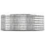 Jardinera arriate acero recubrimiento polvo plata 544x100x36 cm de vidaXL, Maceteros y jardineras - Ref: Foro24-319017, Preci...