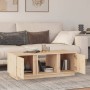 Mesa de centro de madera maciza de pino 110x50x40 cm de vidaXL, Mesas de centro - Ref: Foro24-814424, Precio: 76,11 €, Descue...