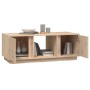 Mesa de centro de madera maciza de pino 110x50x40 cm de vidaXL, Mesas de centro - Ref: Foro24-814424, Precio: 76,11 €, Descue...
