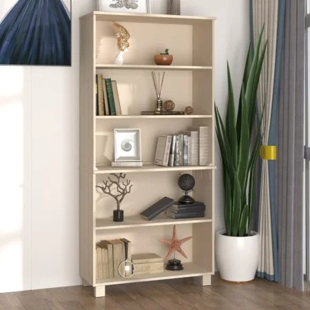 Aparador HAMAR madera de pino maciza marrón miel de vidaXL, Aparadores - Ref: Foro24-3100938, Precio: 159,41 €, Descuento: %