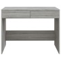 Escritorio de madera de ingeniería gris Sonoma 101x50x76,5 cm de vidaXL, Escritorios - Ref: Foro24-812997, Precio: 83,94 €, D...