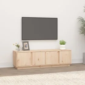 Mueble de TV de madera maciza de pino 140x40x40 cm de vidaXL, Muebles TV - Ref: Foro24-814459, Precio: 137,59 €, Descuento: %