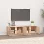 Mueble de TV de madera maciza de pino 140x40x40 cm de vidaXL, Muebles TV - Ref: Foro24-814459, Precio: 128,73 €, Descuento: %