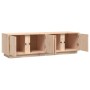 Mueble de TV de madera maciza de pino 140x40x40 cm de vidaXL, Muebles TV - Ref: Foro24-814459, Precio: 128,73 €, Descuento: %