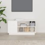 Mueble de TV madera maciza de pino blanco 80x35x40,5 cm de vidaXL, Muebles TV - Ref: Foro24-814405, Precio: 54,49 €, Descuent...