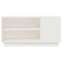 Mueble de TV madera maciza de pino blanco 80x35x40,5 cm de vidaXL, Muebles TV - Ref: Foro24-814405, Precio: 54,49 €, Descuent...
