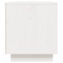 Mueble de TV madera maciza de pino blanco 80x35x40,5 cm de vidaXL, Muebles TV - Ref: Foro24-814405, Precio: 54,49 €, Descuent...
