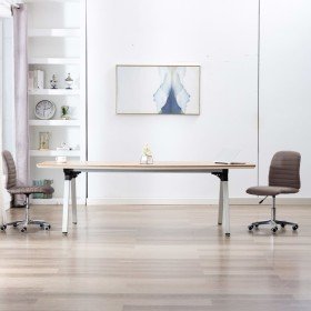 Sillas de comedor 2 unidades tela gris taupé en Sillas de comedor | Comprar online en Foru.es