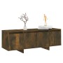 Mueble de TV madera contrachapada roble ahumado 120x30x40,5 cm de vidaXL, Muebles TV - Ref: Foro24-813050, Precio: 76,79 €, D...