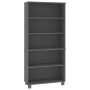 Aparador HAMAR madera de pino maciza gris oscuro de vidaXL, Aparadores - Ref: Foro24-3100940, Precio: 135,19 €, Descuento: %