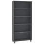 Aparador HAMAR madera de pino maciza gris oscuro de vidaXL, Aparadores - Ref: Foro24-3100940, Precio: 133,46 €, Descuento: %