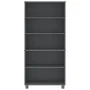 Aparador HAMAR madera de pino maciza gris oscuro de vidaXL, Aparadores - Ref: Foro24-3100940, Precio: 133,46 €, Descuento: %