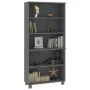 Aparador HAMAR madera de pino maciza gris oscuro de vidaXL, Aparadores - Ref: Foro24-3100940, Precio: 133,46 €, Descuento: %