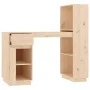 Escritorio de madera maciza de pino 110x53x117 cm de vidaXL, Escritorios - Ref: Foro24-814509, Precio: 153,66 €, Descuento: %