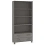 Aparador HAMAR madera de pino maciza gris claro de vidaXL, Aparadores - Ref: Foro24-3100937, Precio: 174,19 €, Descuento: %