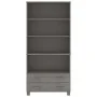 Aparador HAMAR madera de pino maciza gris claro de vidaXL, Aparadores - Ref: Foro24-3100937, Precio: 174,19 €, Descuento: %
