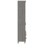 Aparador HAMAR madera de pino maciza gris claro de vidaXL, Aparadores - Ref: Foro24-3100937, Precio: 176,59 €, Descuento: %