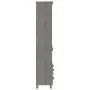 Aparador HAMAR madera de pino maciza gris claro de vidaXL, Aparadores - Ref: Foro24-3100937, Precio: 174,19 €, Descuento: %