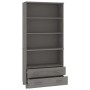 Aparador HAMAR madera de pino maciza gris claro de vidaXL, Aparadores - Ref: Foro24-3100937, Precio: 176,59 €, Descuento: %